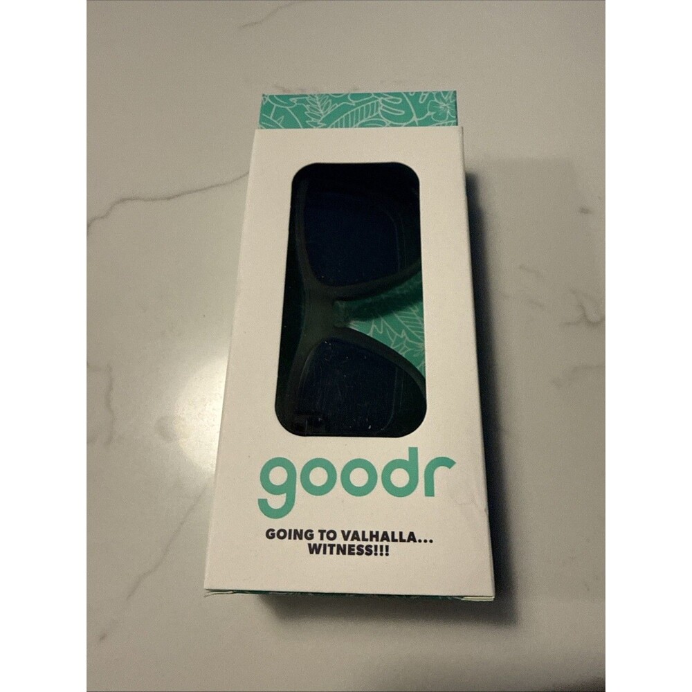 Goodr goodr Going to Valhalla...Witness! OG NEW WITH TAGS OPEN BOX